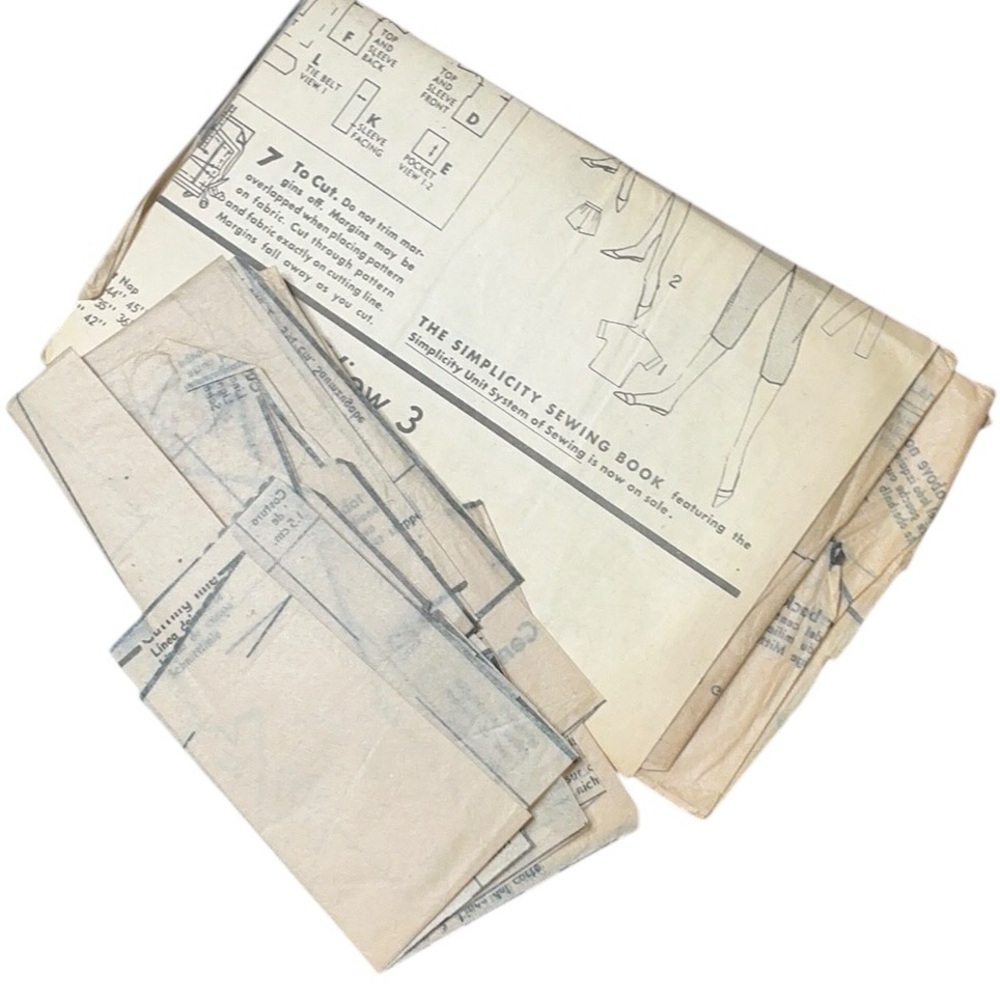 Simplicity Vintage Pattern 3428 Shorts Top Pants Easy - Picture 7 of 7
